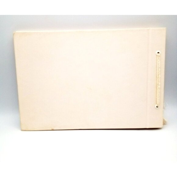 Baby Book Cradle Days Vintage Infant Pictures Album Memories Midcentury 11.25" - Picture 5 of 16